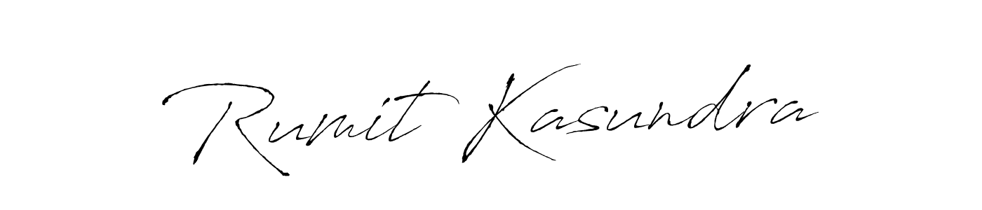 Make a beautiful signature design for name Rumit Kasundra. With this signature (Antro_Vectra) style, you can create a handwritten signature for free. Rumit Kasundra signature style 6 images and pictures png