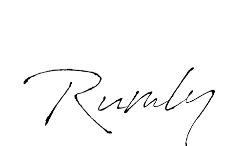 Here are the top 10 professional signature styles for the name Rumly. These are the best autograph styles you can use for your name. Rumly signature style 6 images and pictures png