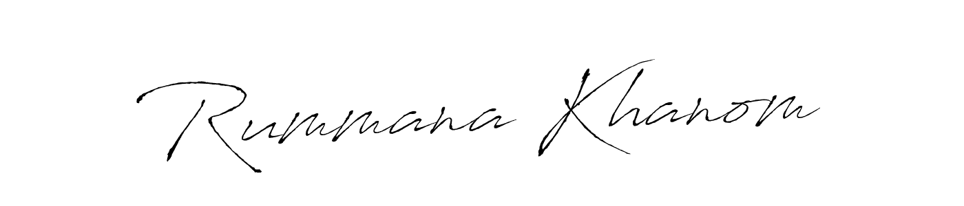 Also You can easily find your signature by using the search form. We will create Rummana Khanom name handwritten signature images for you free of cost using Antro_Vectra sign style. Rummana Khanom signature style 6 images and pictures png