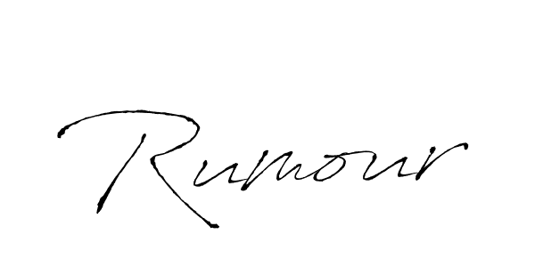 How to make Rumour signature? Antro_Vectra is a professional autograph style. Create handwritten signature for Rumour name. Rumour signature style 6 images and pictures png