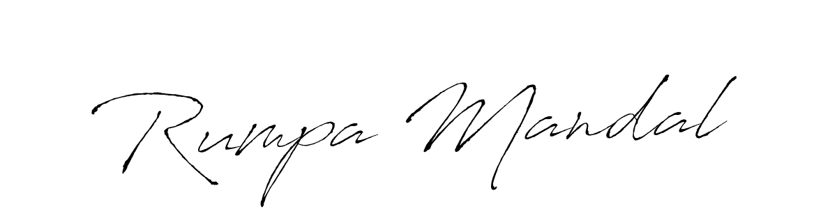 Similarly Antro_Vectra is the best handwritten signature design. Signature creator online .You can use it as an online autograph creator for name Rumpa Mandal. Rumpa Mandal signature style 6 images and pictures png