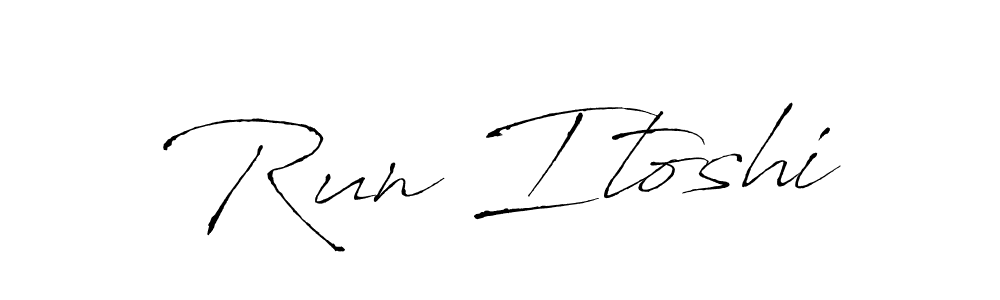 You can use this online signature creator to create a handwritten signature for the name Run Itoshi. This is the best online autograph maker. Run Itoshi signature style 6 images and pictures png