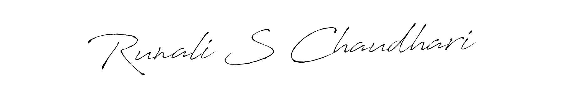 You can use this online signature creator to create a handwritten signature for the name Runali S Chaudhari. This is the best online autograph maker. Runali S Chaudhari signature style 6 images and pictures png
