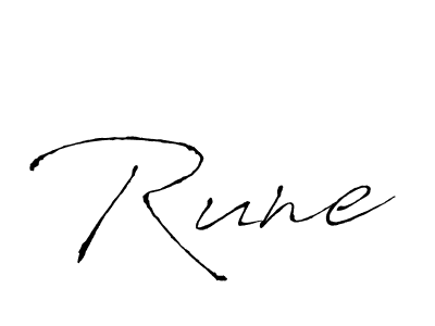 Make a beautiful signature design for name Rune. With this signature (Antro_Vectra) style, you can create a handwritten signature for free. Rune signature style 6 images and pictures png