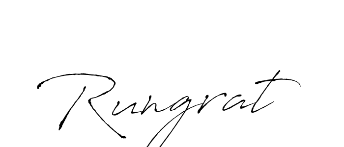 The best way (Antro_Vectra) to make a short signature is to pick only two or three words in your name. The name Rungrat include a total of six letters. For converting this name. Rungrat signature style 6 images and pictures png