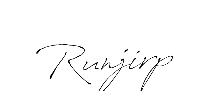 Also You can easily find your signature by using the search form. We will create Runjirp name handwritten signature images for you free of cost using Antro_Vectra sign style. Runjirp signature style 6 images and pictures png