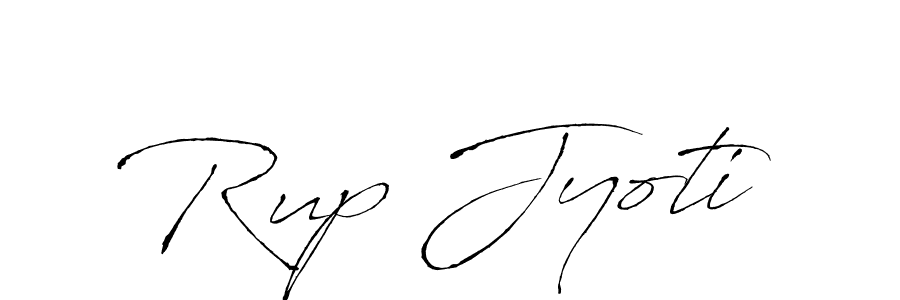 The best way (Antro_Vectra) to make a short signature is to pick only two or three words in your name. The name Rup Jyoti include a total of six letters. For converting this name. Rup Jyoti signature style 6 images and pictures png