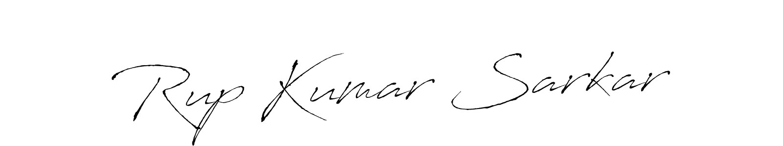 Design your own signature with our free online signature maker. With this signature software, you can create a handwritten (Antro_Vectra) signature for name Rup Kumar Sarkar. Rup Kumar Sarkar signature style 6 images and pictures png
