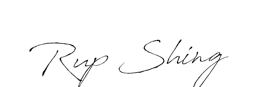 Rup Shing stylish signature style. Best Handwritten Sign (Antro_Vectra) for my name. Handwritten Signature Collection Ideas for my name Rup Shing. Rup Shing signature style 6 images and pictures png