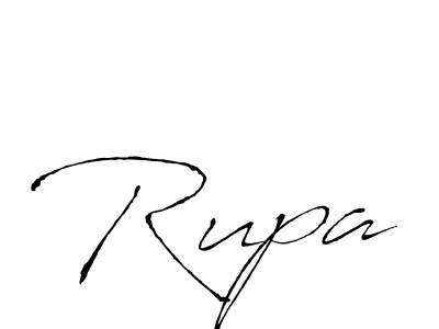 Design your own signature with our free online signature maker. With this signature software, you can create a handwritten (Antro_Vectra) signature for name Rupa. Rupa signature style 6 images and pictures png