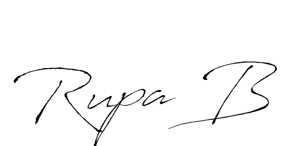 The best way (Antro_Vectra) to make a short signature is to pick only two or three words in your name. The name Rupa B include a total of six letters. For converting this name. Rupa B signature style 6 images and pictures png