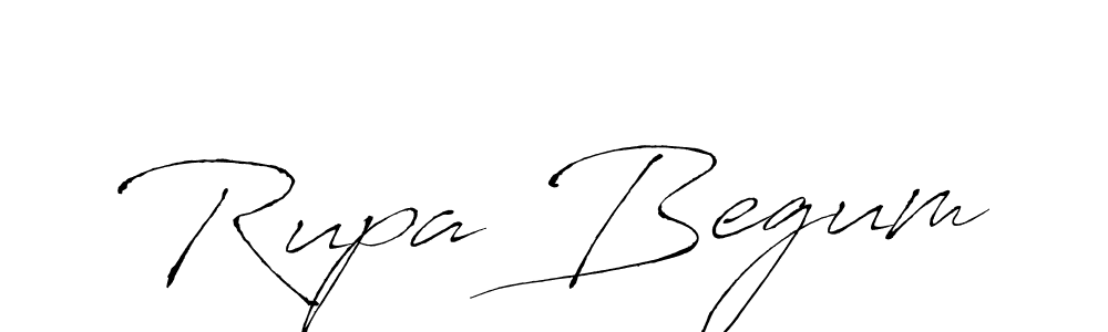Make a beautiful signature design for name Rupa Begum. With this signature (Antro_Vectra) style, you can create a handwritten signature for free. Rupa Begum signature style 6 images and pictures png