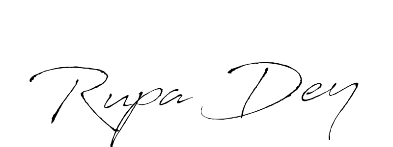 How to make Rupa Dey signature? Antro_Vectra is a professional autograph style. Create handwritten signature for Rupa Dey name. Rupa Dey signature style 6 images and pictures png