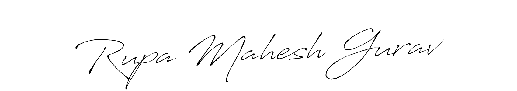 Make a short Rupa Mahesh Gurav signature style. Manage your documents anywhere anytime using Antro_Vectra. Create and add eSignatures, submit forms, share and send files easily. Rupa Mahesh Gurav signature style 6 images and pictures png