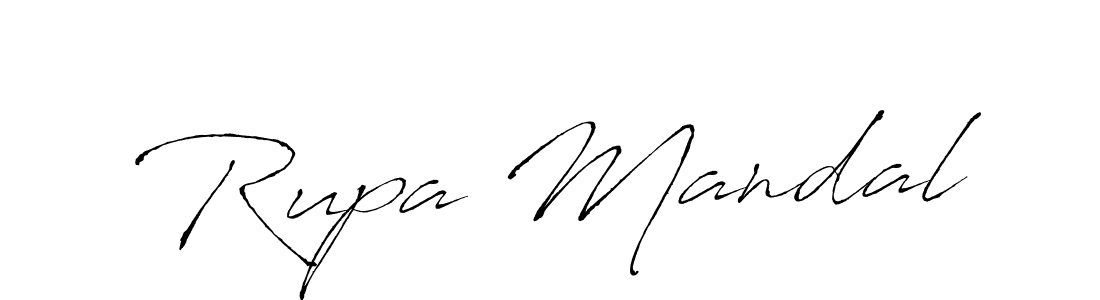 Also You can easily find your signature by using the search form. We will create Rupa Mandal name handwritten signature images for you free of cost using Antro_Vectra sign style. Rupa Mandal signature style 6 images and pictures png