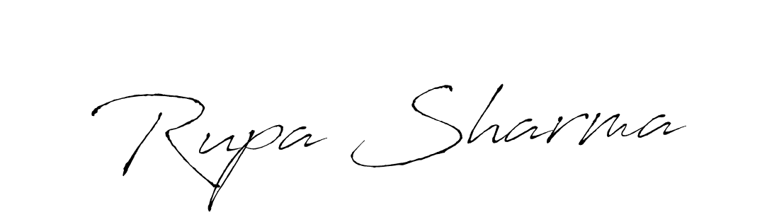 Use a signature maker to create a handwritten signature online. With this signature software, you can design (Antro_Vectra) your own signature for name Rupa Sharma. Rupa Sharma signature style 6 images and pictures png