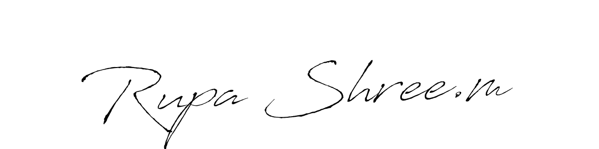 Similarly Antro_Vectra is the best handwritten signature design. Signature creator online .You can use it as an online autograph creator for name Rupa Shree.m. Rupa Shree.m signature style 6 images and pictures png