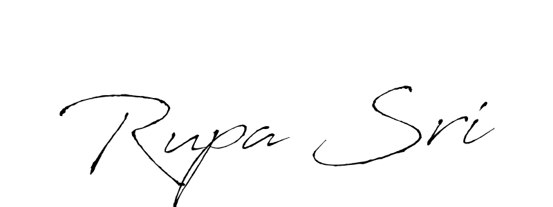 Rupa Sri stylish signature style. Best Handwritten Sign (Antro_Vectra) for my name. Handwritten Signature Collection Ideas for my name Rupa Sri. Rupa Sri signature style 6 images and pictures png