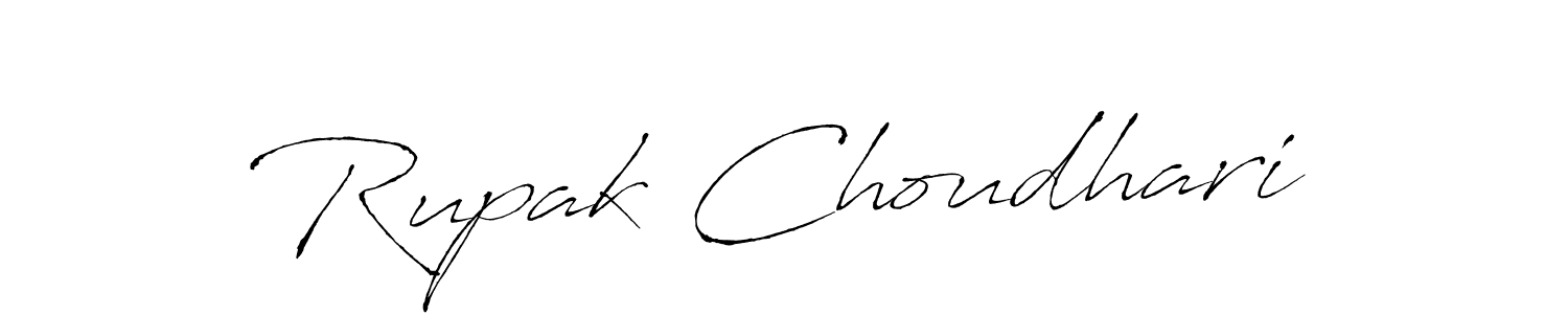 It looks lik you need a new signature style for name Rupak Choudhari. Design unique handwritten (Antro_Vectra) signature with our free signature maker in just a few clicks. Rupak Choudhari signature style 6 images and pictures png