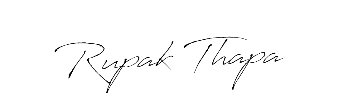 The best way (Antro_Vectra) to make a short signature is to pick only two or three words in your name. The name Rupak Thapa include a total of six letters. For converting this name. Rupak Thapa signature style 6 images and pictures png