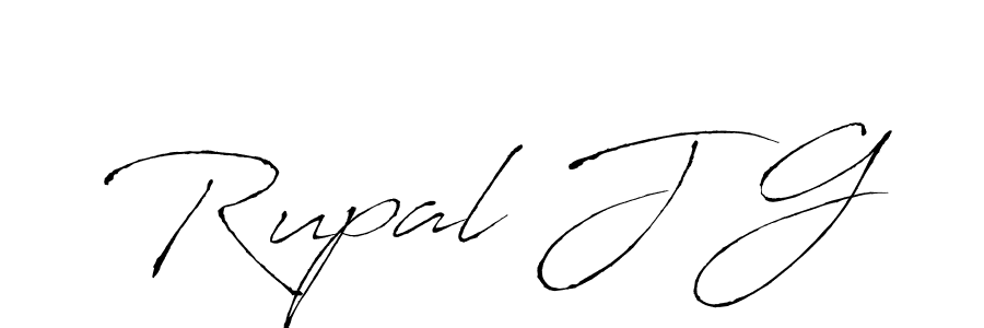 Make a beautiful signature design for name Rupal J G. Use this online signature maker to create a handwritten signature for free. Rupal J G signature style 6 images and pictures png