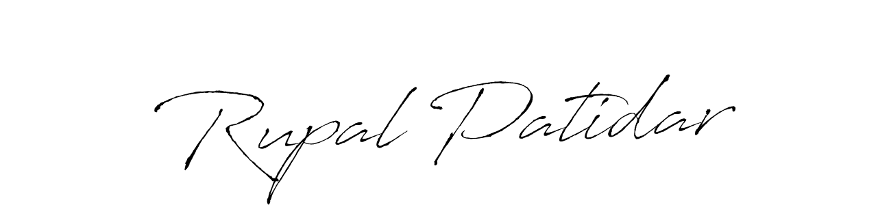 This is the best signature style for the Rupal Patidar name. Also you like these signature font (Antro_Vectra). Mix name signature. Rupal Patidar signature style 6 images and pictures png