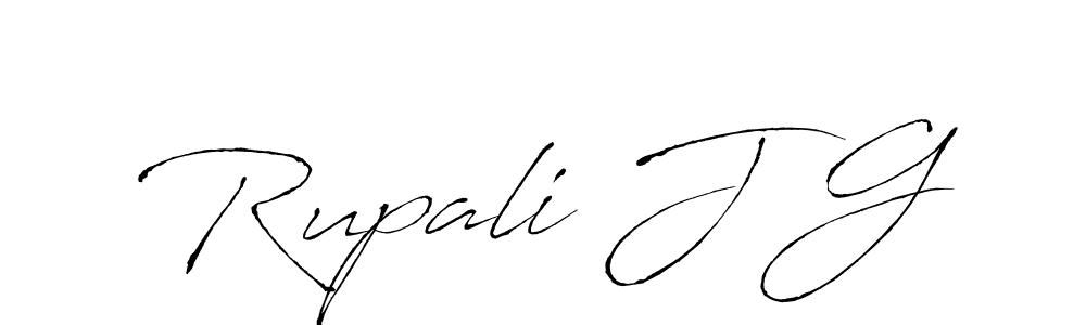 Once you've used our free online signature maker to create your best signature Antro_Vectra style, it's time to enjoy all of the benefits that Rupali J G name signing documents. Rupali J G signature style 6 images and pictures png