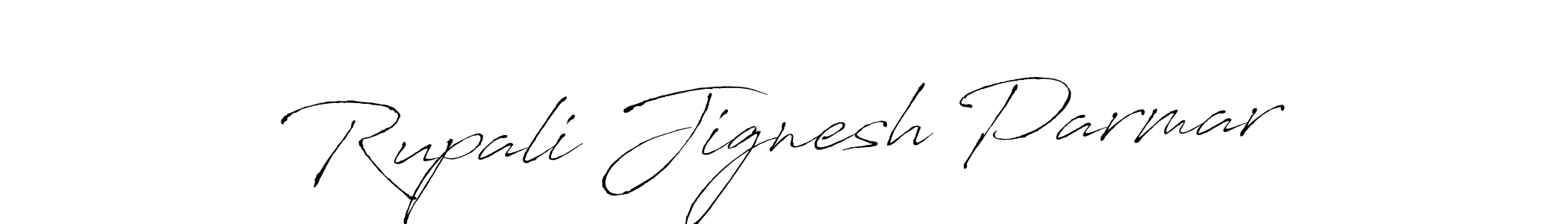Rupali Jignesh Parmar stylish signature style. Best Handwritten Sign (Antro_Vectra) for my name. Handwritten Signature Collection Ideas for my name Rupali Jignesh Parmar. Rupali Jignesh Parmar signature style 6 images and pictures png