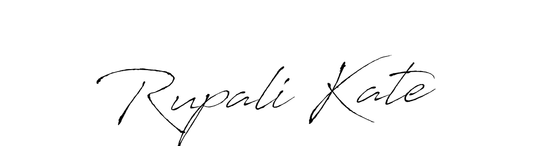 Use a signature maker to create a handwritten signature online. With this signature software, you can design (Antro_Vectra) your own signature for name Rupali Kate. Rupali Kate signature style 6 images and pictures png