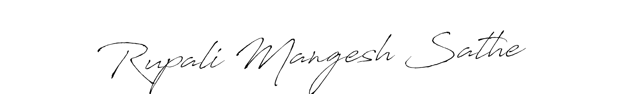 Use a signature maker to create a handwritten signature online. With this signature software, you can design (Antro_Vectra) your own signature for name Rupali Mangesh Sathe. Rupali Mangesh Sathe signature style 6 images and pictures png