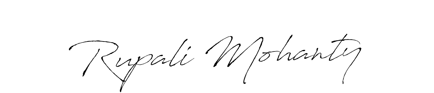 Rupali Mohanty stylish signature style. Best Handwritten Sign (Antro_Vectra) for my name. Handwritten Signature Collection Ideas for my name Rupali Mohanty. Rupali Mohanty signature style 6 images and pictures png