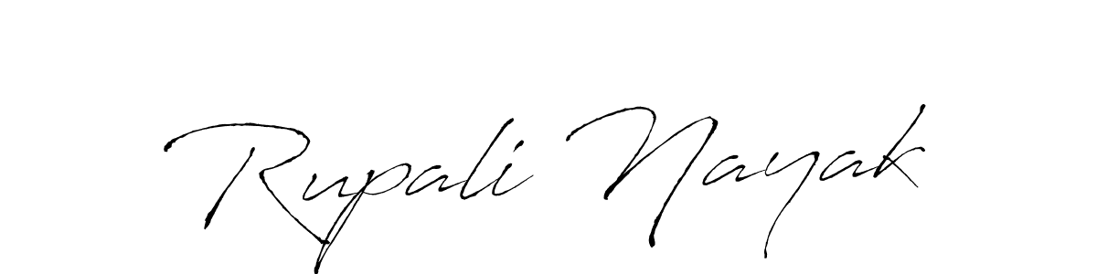 How to make Rupali Nayak name signature. Use Antro_Vectra style for creating short signs online. This is the latest handwritten sign. Rupali Nayak signature style 6 images and pictures png