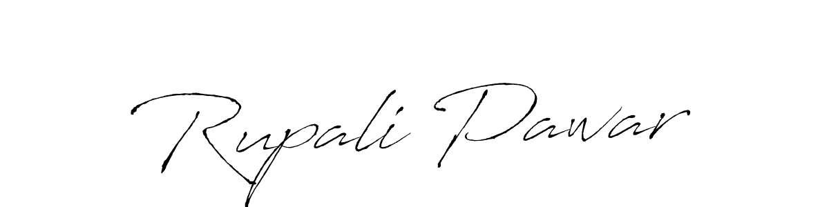 Rupali Pawar stylish signature style. Best Handwritten Sign (Antro_Vectra) for my name. Handwritten Signature Collection Ideas for my name Rupali Pawar. Rupali Pawar signature style 6 images and pictures png