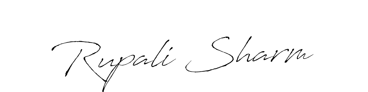 How to Draw Rupali Sharm signature style? Antro_Vectra is a latest design signature styles for name Rupali Sharm. Rupali Sharm signature style 6 images and pictures png