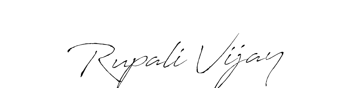 It looks lik you need a new signature style for name Rupali Vijay. Design unique handwritten (Antro_Vectra) signature with our free signature maker in just a few clicks. Rupali Vijay signature style 6 images and pictures png