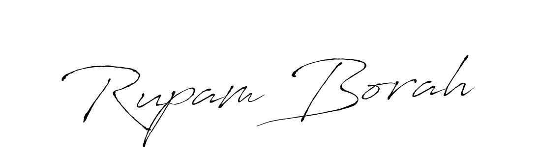 Design your own signature with our free online signature maker. With this signature software, you can create a handwritten (Antro_Vectra) signature for name Rupam Borah. Rupam Borah signature style 6 images and pictures png