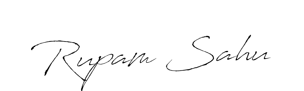 Use a signature maker to create a handwritten signature online. With this signature software, you can design (Antro_Vectra) your own signature for name Rupam Sahu. Rupam Sahu signature style 6 images and pictures png