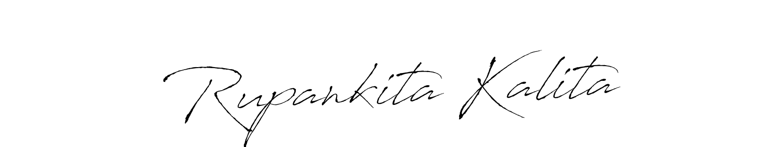 Rupankita Kalita stylish signature style. Best Handwritten Sign (Antro_Vectra) for my name. Handwritten Signature Collection Ideas for my name Rupankita Kalita. Rupankita Kalita signature style 6 images and pictures png