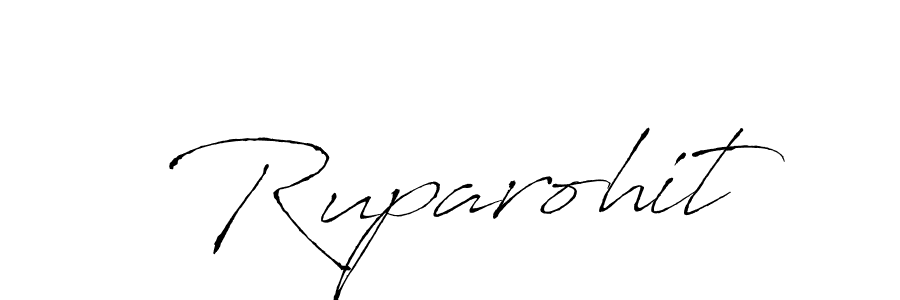 Create a beautiful signature design for name Ruparohit. With this signature (Antro_Vectra) fonts, you can make a handwritten signature for free. Ruparohit signature style 6 images and pictures png