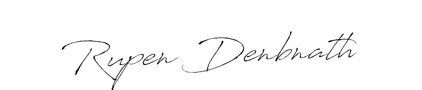 It looks lik you need a new signature style for name Rupen Denbnath. Design unique handwritten (Antro_Vectra) signature with our free signature maker in just a few clicks. Rupen Denbnath signature style 6 images and pictures png