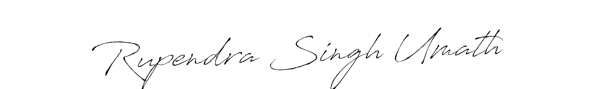 Rupendra Singh Umath stylish signature style. Best Handwritten Sign (Antro_Vectra) for my name. Handwritten Signature Collection Ideas for my name Rupendra Singh Umath. Rupendra Singh Umath signature style 6 images and pictures png