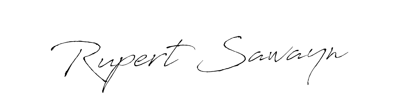 Use a signature maker to create a handwritten signature online. With this signature software, you can design (Antro_Vectra) your own signature for name Rupert Sawayn. Rupert Sawayn signature style 6 images and pictures png