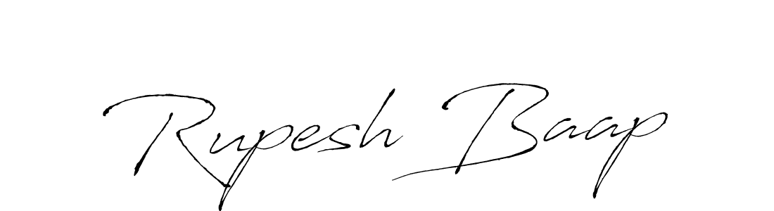 Rupesh Baap stylish signature style. Best Handwritten Sign (Antro_Vectra) for my name. Handwritten Signature Collection Ideas for my name Rupesh Baap. Rupesh Baap signature style 6 images and pictures png