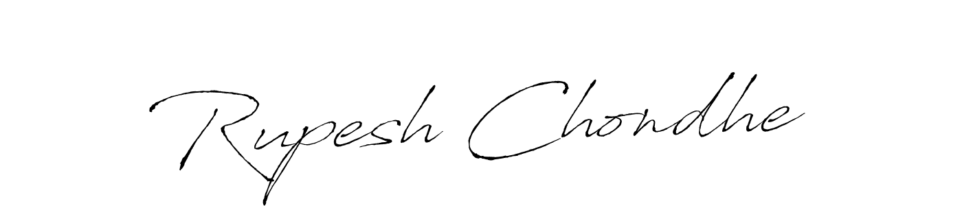 Also we have Rupesh Chondhe name is the best signature style. Create professional handwritten signature collection using Antro_Vectra autograph style. Rupesh Chondhe signature style 6 images and pictures png