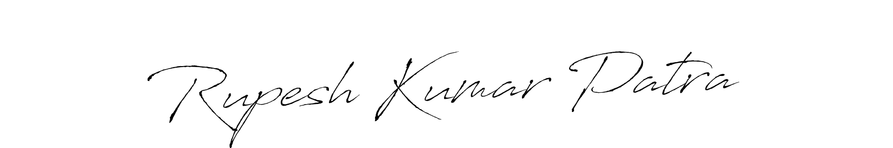Make a beautiful signature design for name Rupesh Kumar Patra. With this signature (Antro_Vectra) style, you can create a handwritten signature for free. Rupesh Kumar Patra signature style 6 images and pictures png