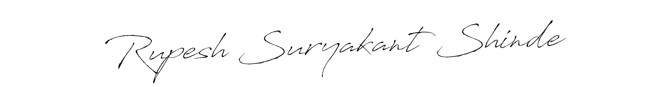 Make a short Rupesh Suryakant Shinde signature style. Manage your documents anywhere anytime using Antro_Vectra. Create and add eSignatures, submit forms, share and send files easily. Rupesh Suryakant Shinde signature style 6 images and pictures png