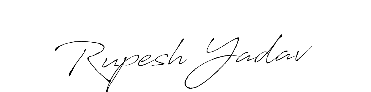 Also You can easily find your signature by using the search form. We will create Rupesh Yadav name handwritten signature images for you free of cost using Antro_Vectra sign style. Rupesh Yadav signature style 6 images and pictures png