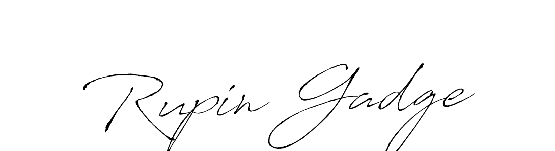 It looks lik you need a new signature style for name Rupin Gadge. Design unique handwritten (Antro_Vectra) signature with our free signature maker in just a few clicks. Rupin Gadge signature style 6 images and pictures png