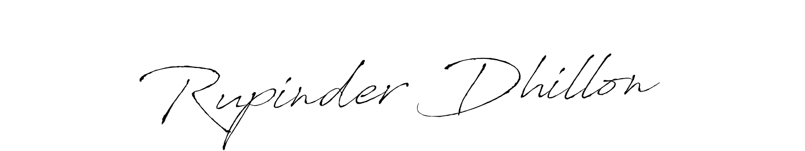 Also we have Rupinder Dhillon name is the best signature style. Create professional handwritten signature collection using Antro_Vectra autograph style. Rupinder Dhillon signature style 6 images and pictures png