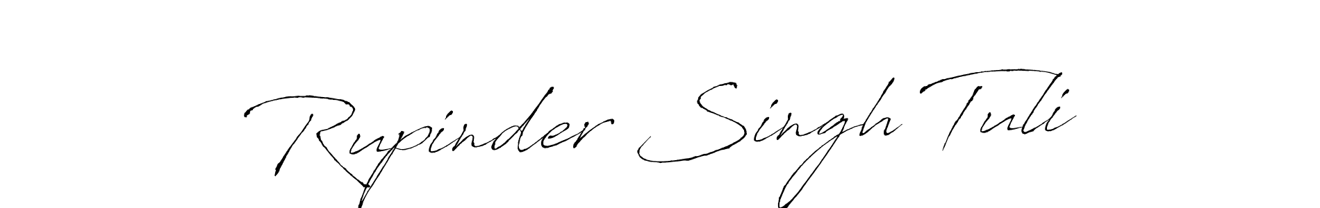 The best way (Antro_Vectra) to make a short signature is to pick only two or three words in your name. The name Rupinder Singh Tuli include a total of six letters. For converting this name. Rupinder Singh Tuli signature style 6 images and pictures png